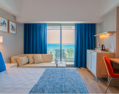 Süral Saray Odalarımız Standart Deniz Manzaralı Galeri M 3